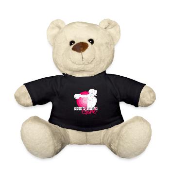 Boxing training - Teddy Bear - black - Front