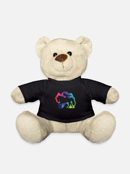 Voltigieren Pferd Geschenk - Teddy - Schwarz
