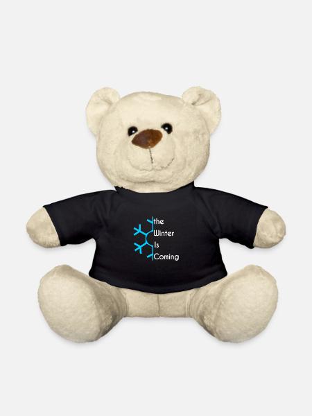Snowflake - Teddy Bear - black