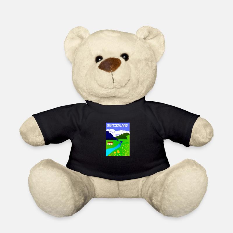 SCHWEIZ - Teddy - Schwarz
