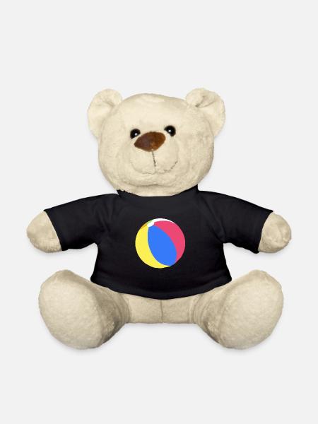 Beachball - Teddy - Schwarz