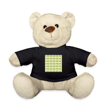 motif poire - Nounours - noir - Devant