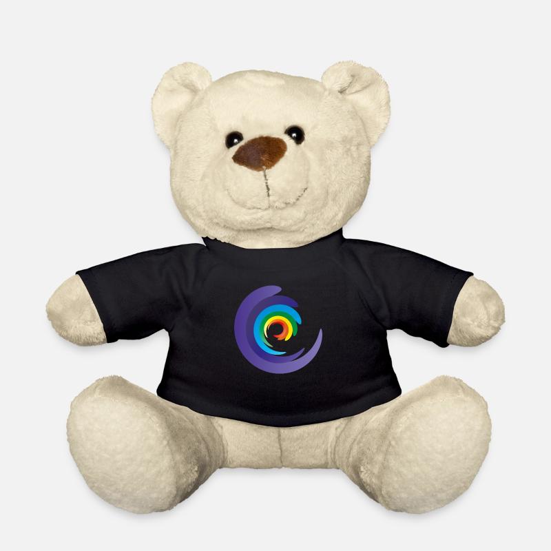 rainbow chakra - Teddy - Schwarz