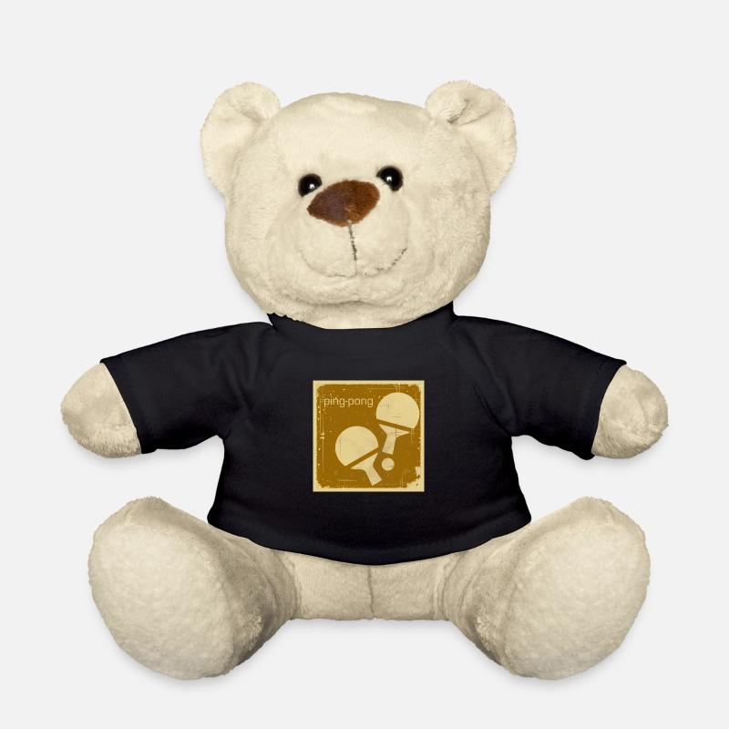 Vintage Ping Pong de ping - Nounours - noir