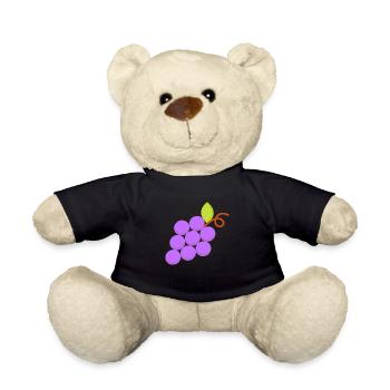 Traube - Teddy - Schwarz - Vorne