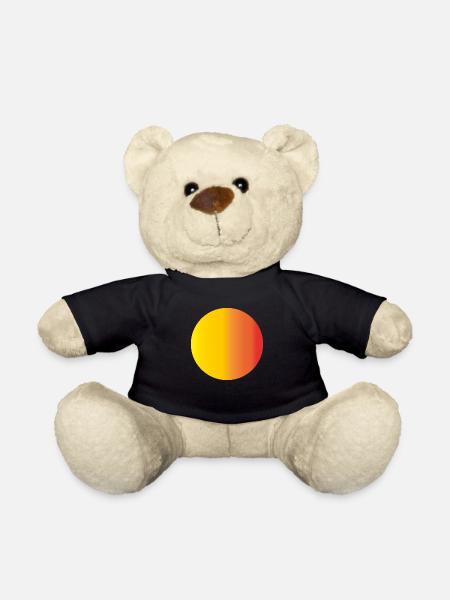 Soleil avec dégradé 02 - Nounours - noir
