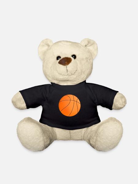 Ballon de basket - Nounours - noir