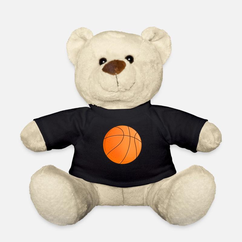 Ballon de basket - Nounours - noir