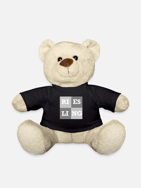 Riesling grau - Teddy - Schwarz