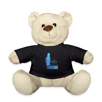 fencing - Teddy Bear - black - Front