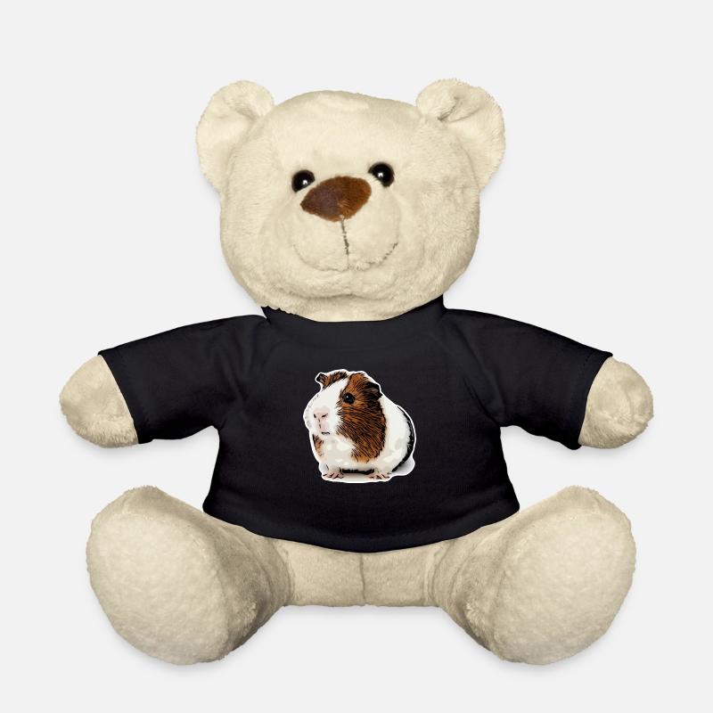 süßes Meerschweinchen - Teddy - Schwarz