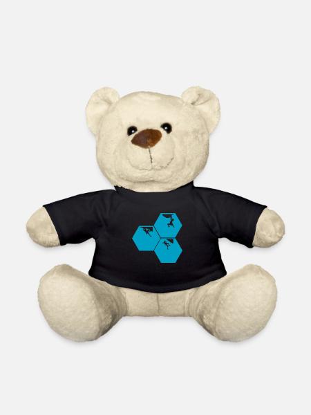 Bouldern Klettern Climbing - Teddy - Schwarz