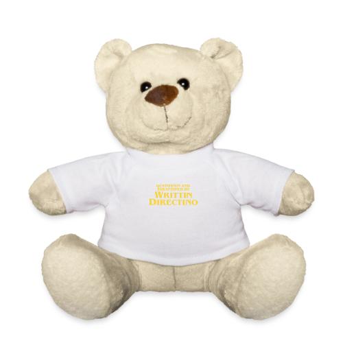 Writtin Directino - Teddy Bear