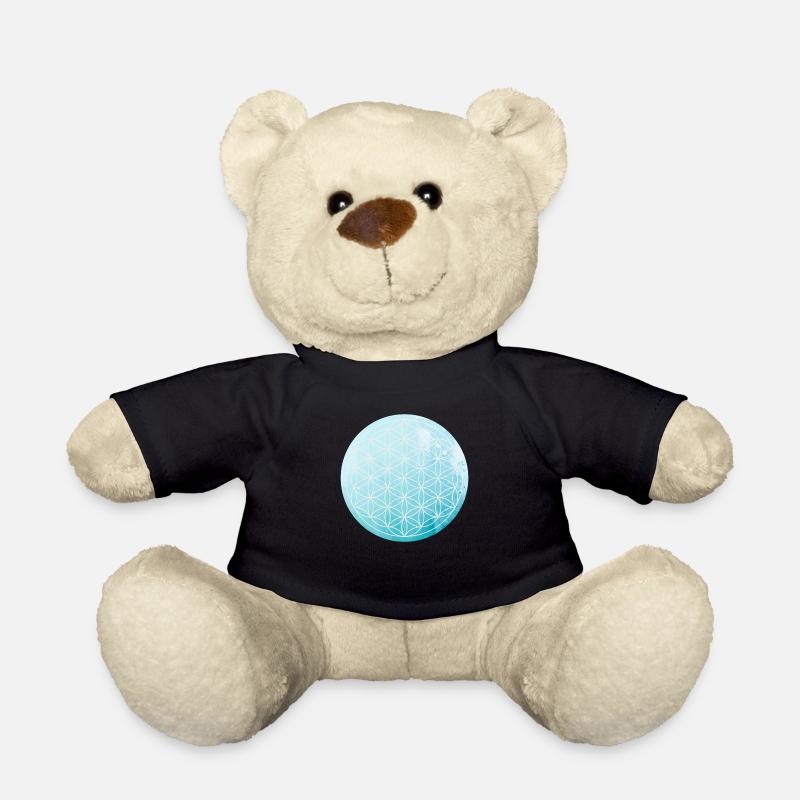 SYMBOL - BLUME des LEBENS - positive ENERGIE - Teddy - Schwarz