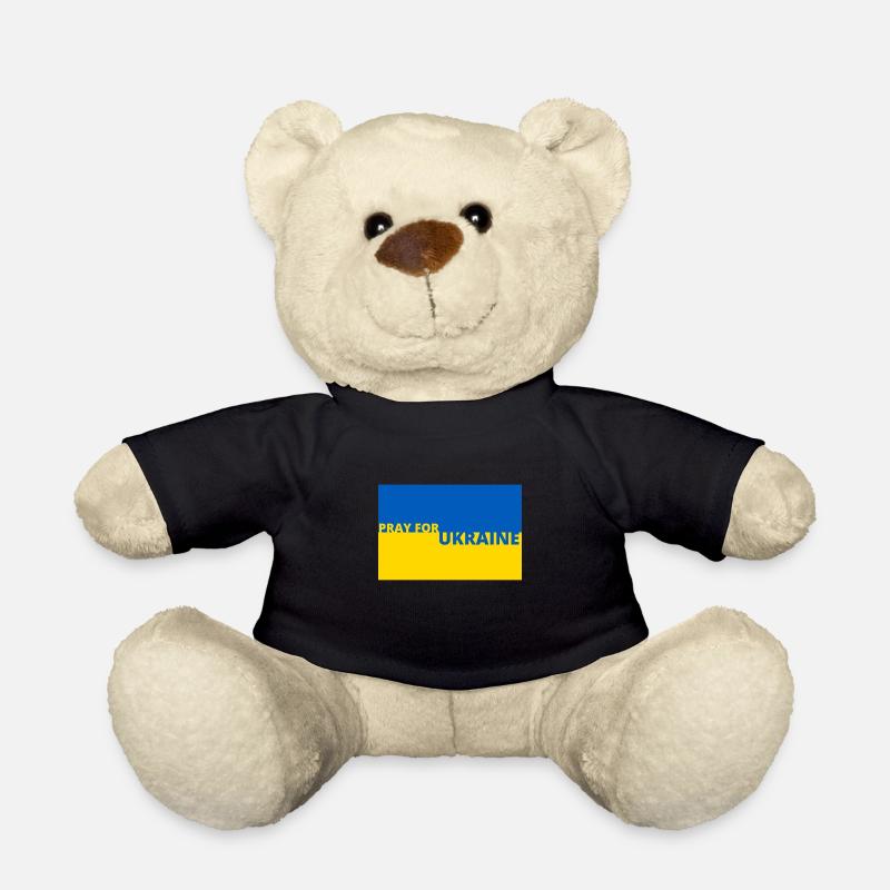 PRAY for Ukraine - Teddy - Schwarz