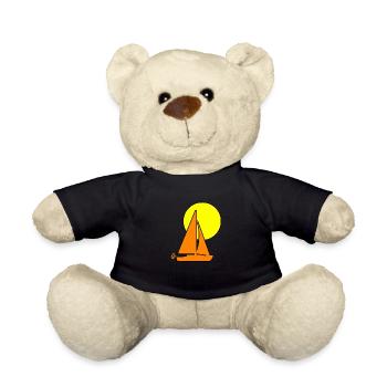 Sail - Teddy Bear - black - Front