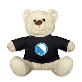 Zurich - Teddy Bear - black - Front