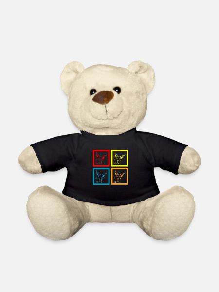 Donkey Esel - Teddy - Schwarz
