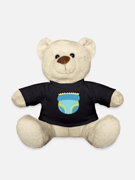 Couche - Nounours - noir