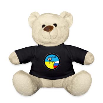Grenzen setzen halt - Ukraine Russland Krieg - Teddy - Schwarz - Vorne