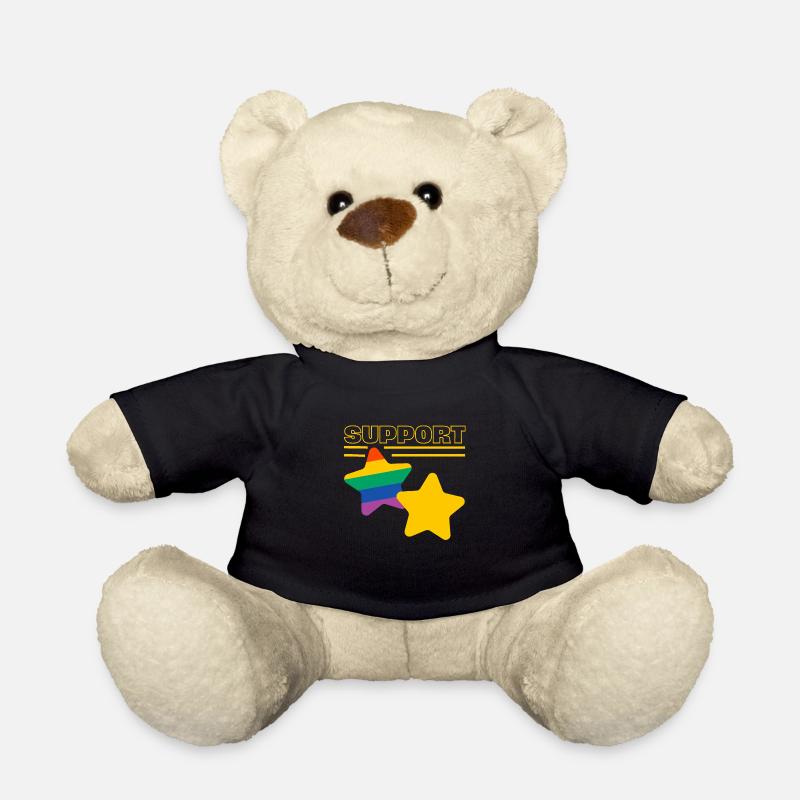 Support LGBT - Nounours - noir