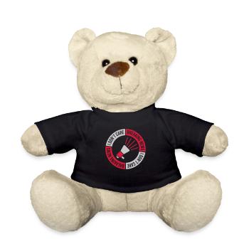 Breaking news don't care - Teddy Bear - black - Front