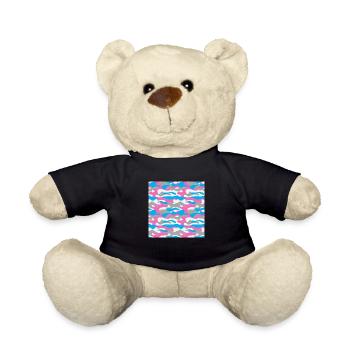 Camouflage 01 - Teddy - Schwarz - Vorne