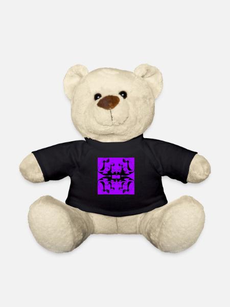 Purple Powerful - Nounours - noir