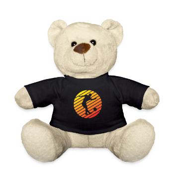 Fußballtrainer Fußball Fußballer Fußballspieler - Teddy - Schwarz - Vorne