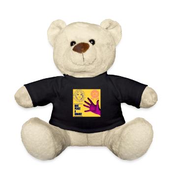 give peace a Chance - Teddy - Schwarz - Vorne