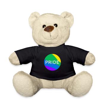 Pride - Teddy Bear - black - Front