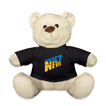 me sarcastic never quote - Teddy Bear - black - Front
