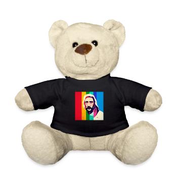 Diversity-Jesus - Teddy - Schwarz - Vorne