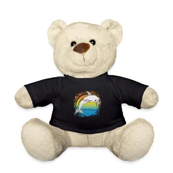 Delfin - Teddy - Schwarz - Vorne