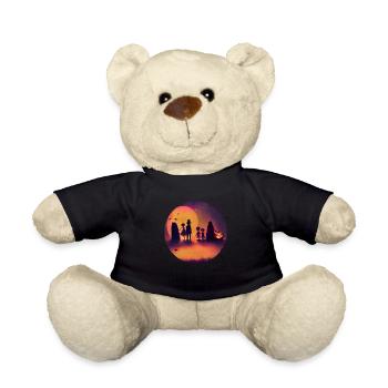 Famille Halloween - Nounours - noir - Devant