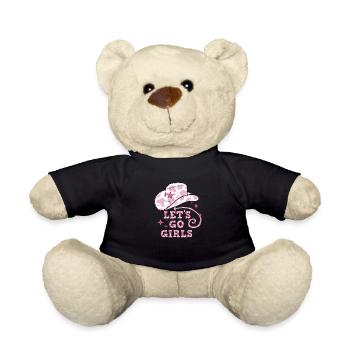Let's Go Mädchen - Teddy - Schwarz - Vorne