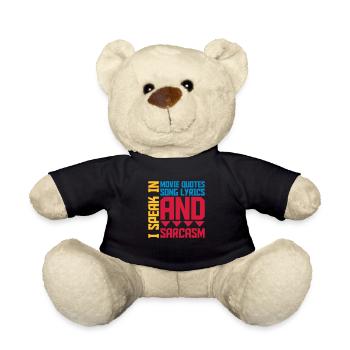 speak lyrics and sarcasm - Teddy - Schwarz - Vorne