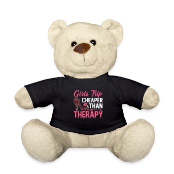 6 Girls Trip cheaper than therapy - Teddy - Schwarz - Vorne