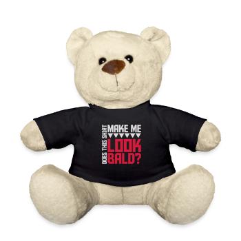look soon citation de chemise - Nounours - noir - Devant