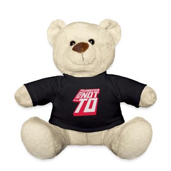 I prefer not to - Teddy Bear - black - Front