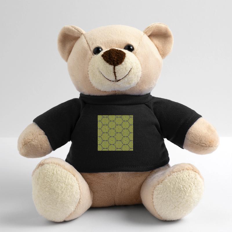 Chinese pattern Teddy Bear
