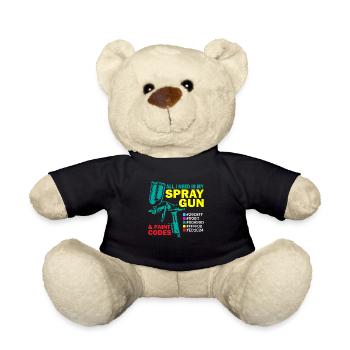 All I Need Is My Spray Gun & Paint Codes Auto Body - Teddy Bear - black - Front