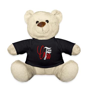 Fresh Coffee - Teddy - Schwarz - Vorne