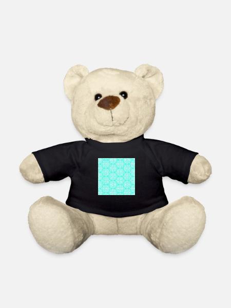 Chinese pattern - Teddy Bear - black