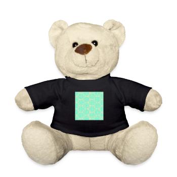 Chinesisches Muster - Teddy - Schwarz - Vorne