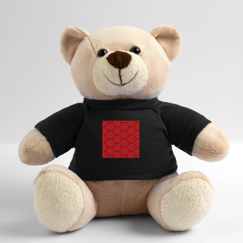 Chinese pattern Teddy Bear