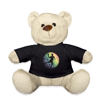 Handball - Teddy Bear - black - Front