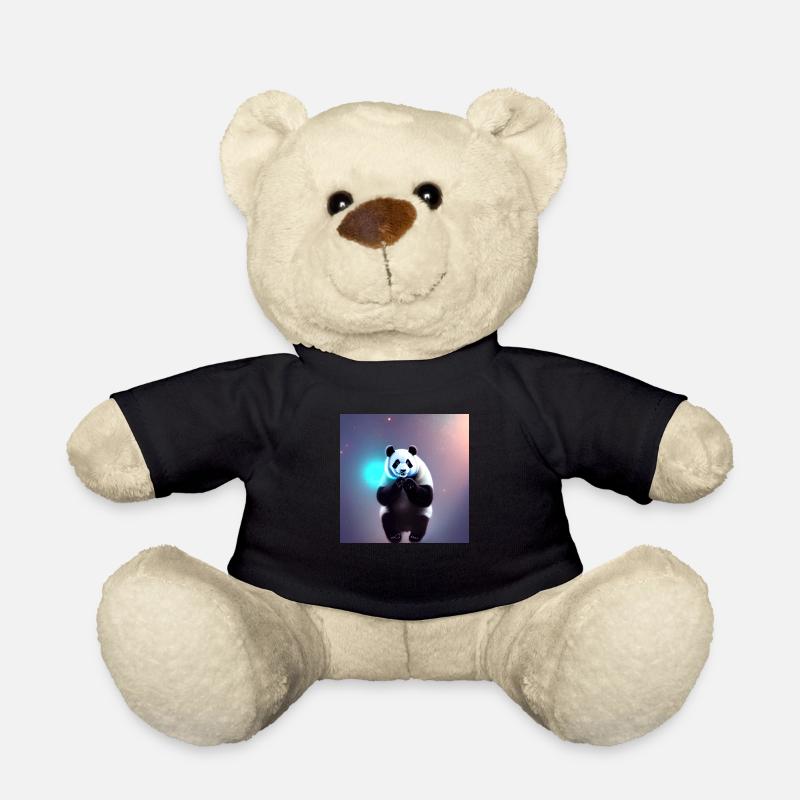 Un panda pour tous les cœurs - Nounours - noir