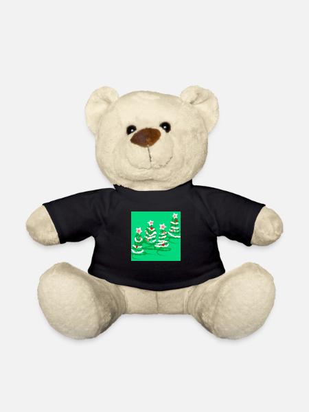 Arbres de Noël - Nounours - noir