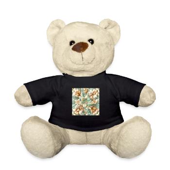 Floral Design 2 - Teddy - Schwarz - Vorne
